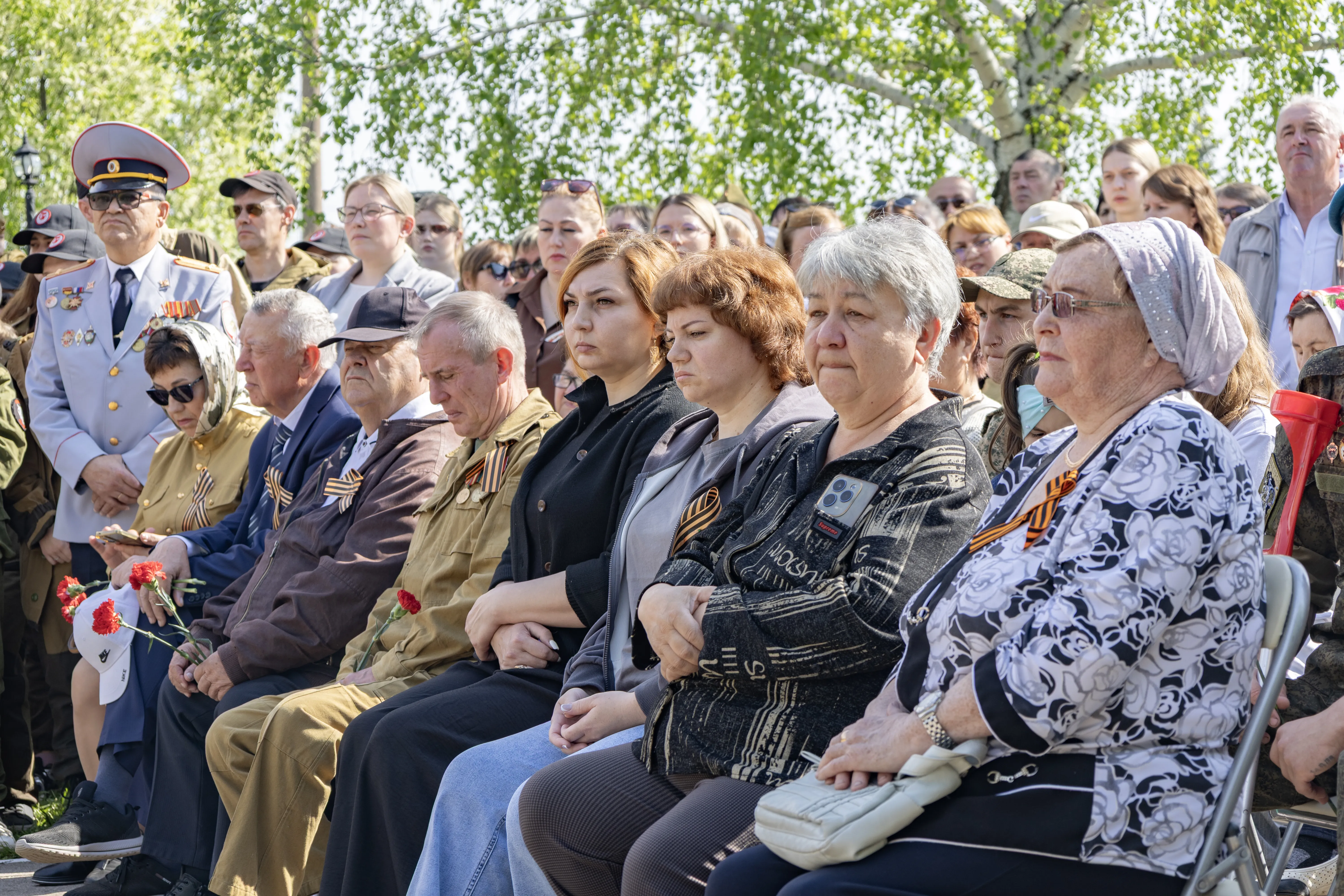 В Стерлитамакском районе в День Победы состоялся торжественный митинг
