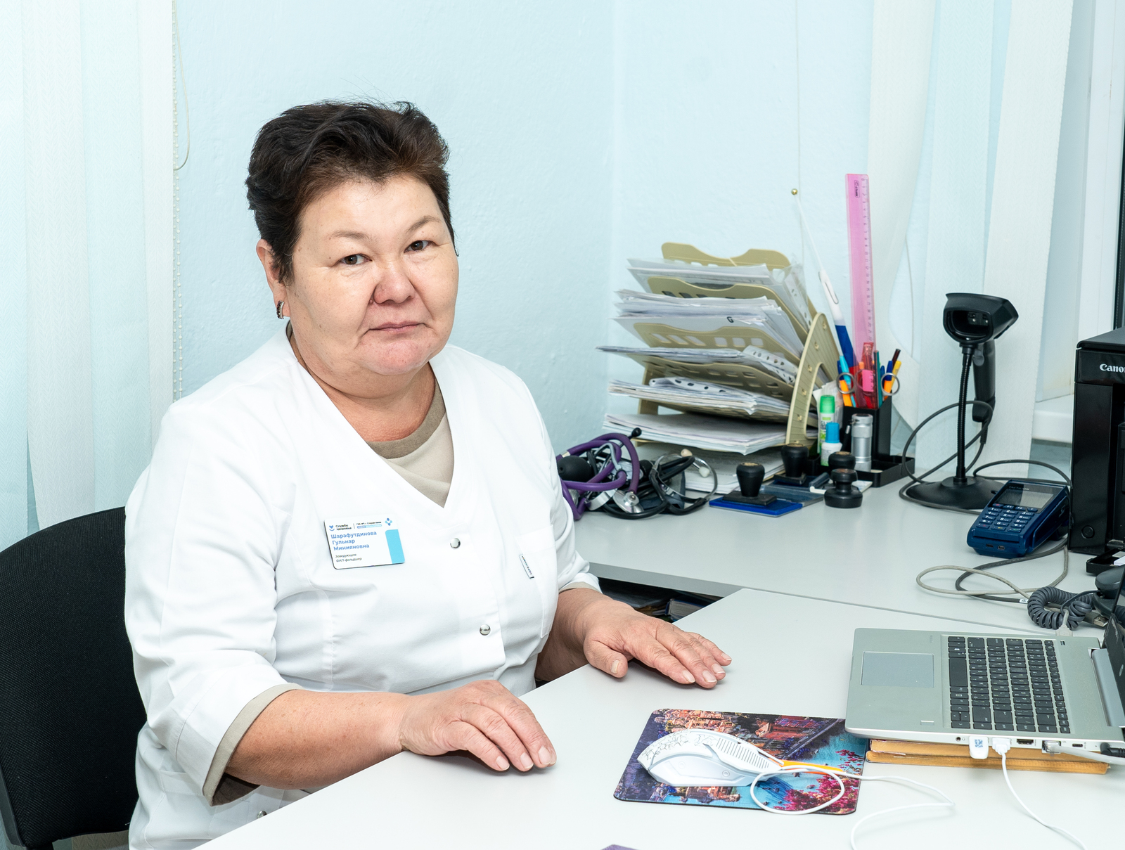 В ФАП деревни Константиноградовка каждое утро спешит Гульнар Шарафутдинова