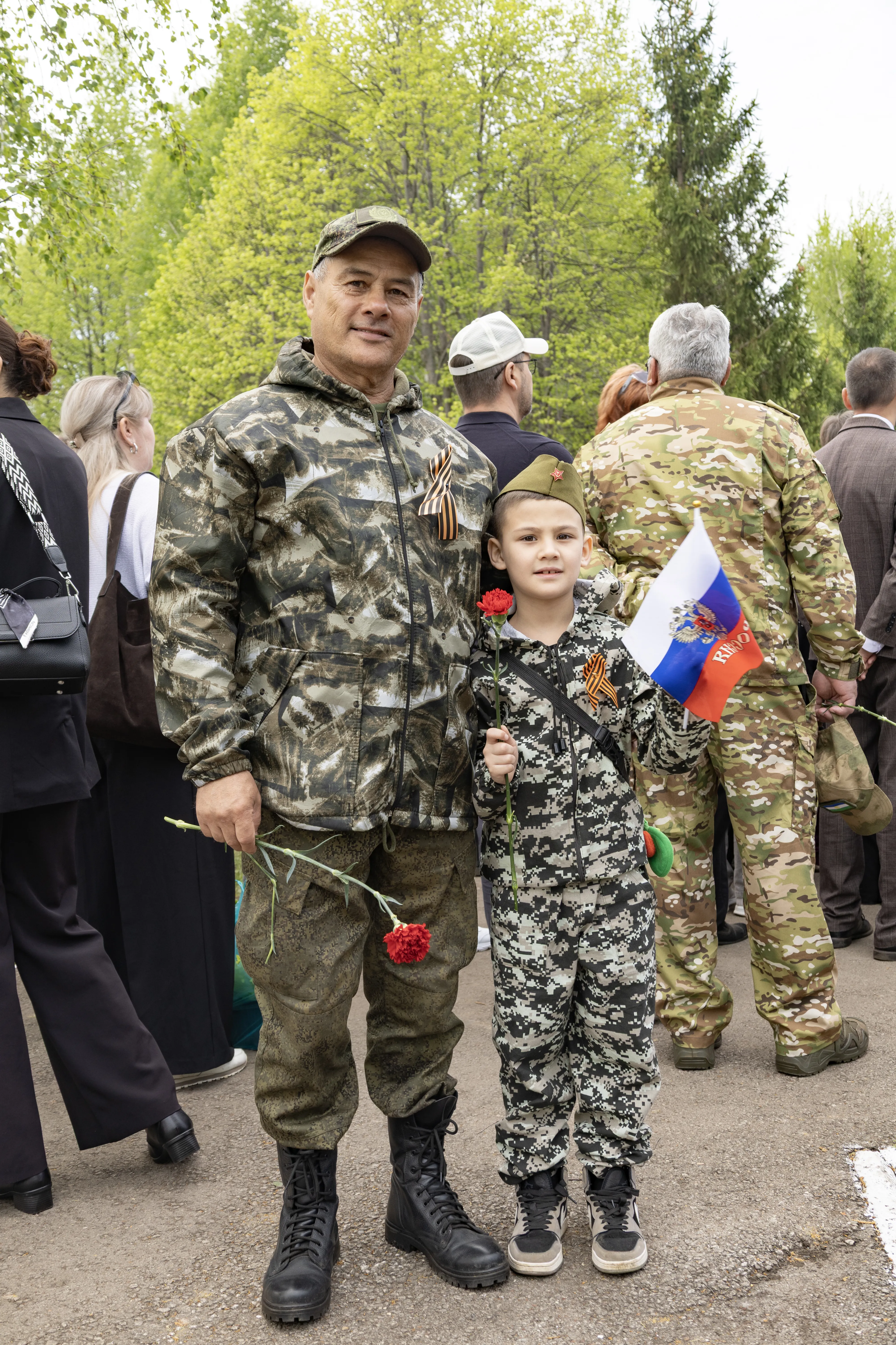 В Стерлитамакском районе в День Победы состоялся торжественный митинг
