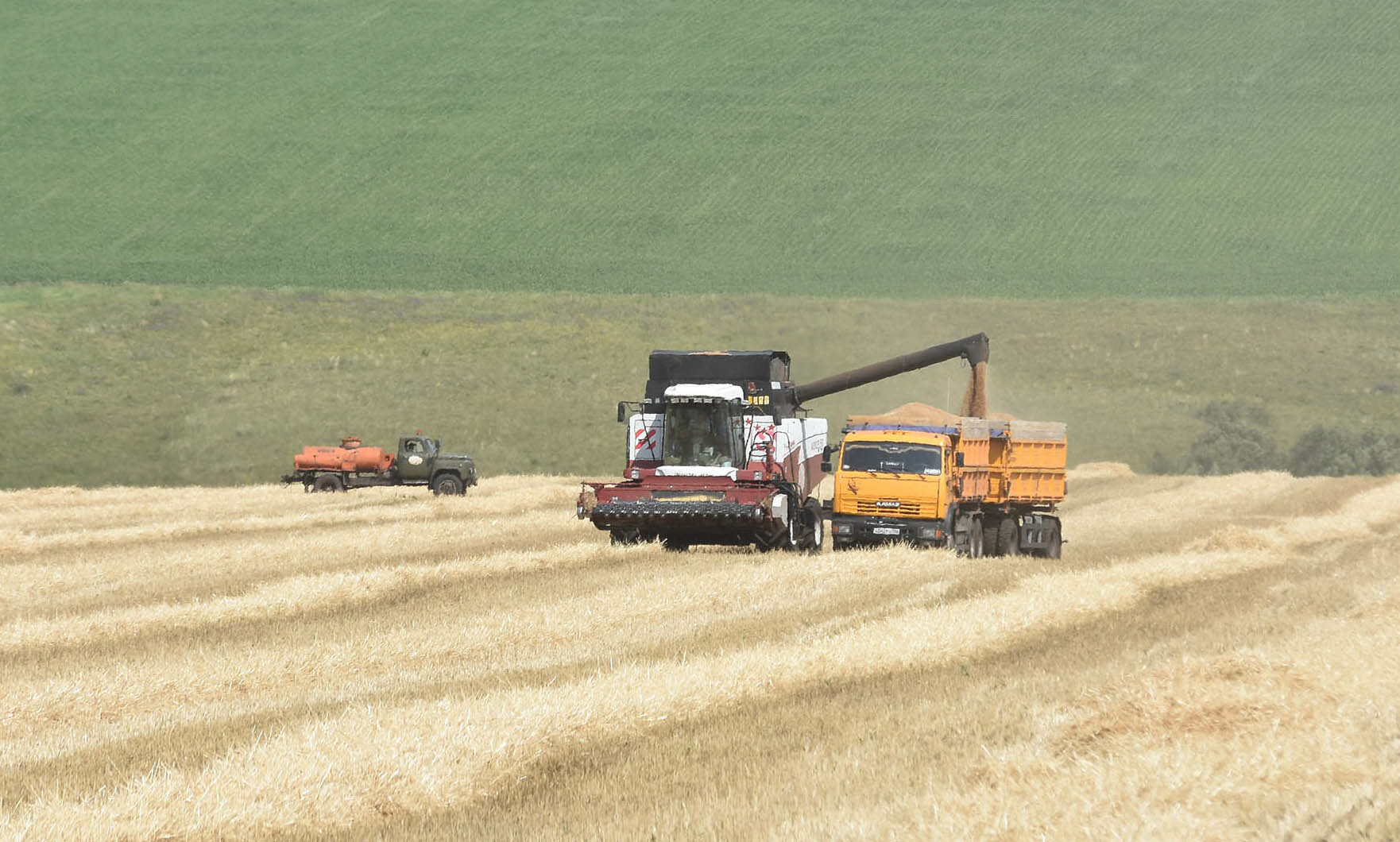 В Стерлитамакском районе Башкирии стартовала уборка зерновых