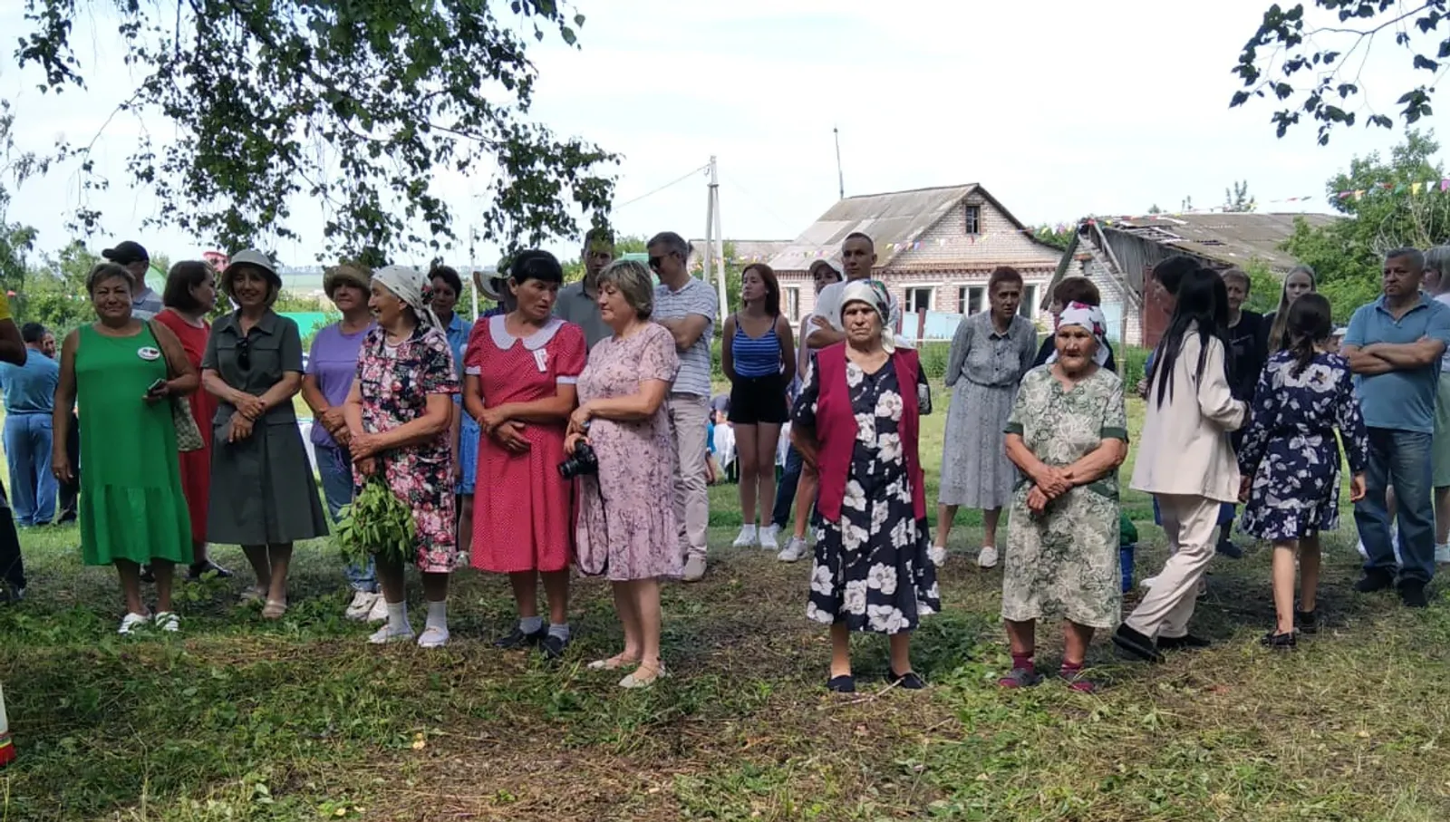 На праздновании 100-летия д.Соколовка, июнь 2024 г.