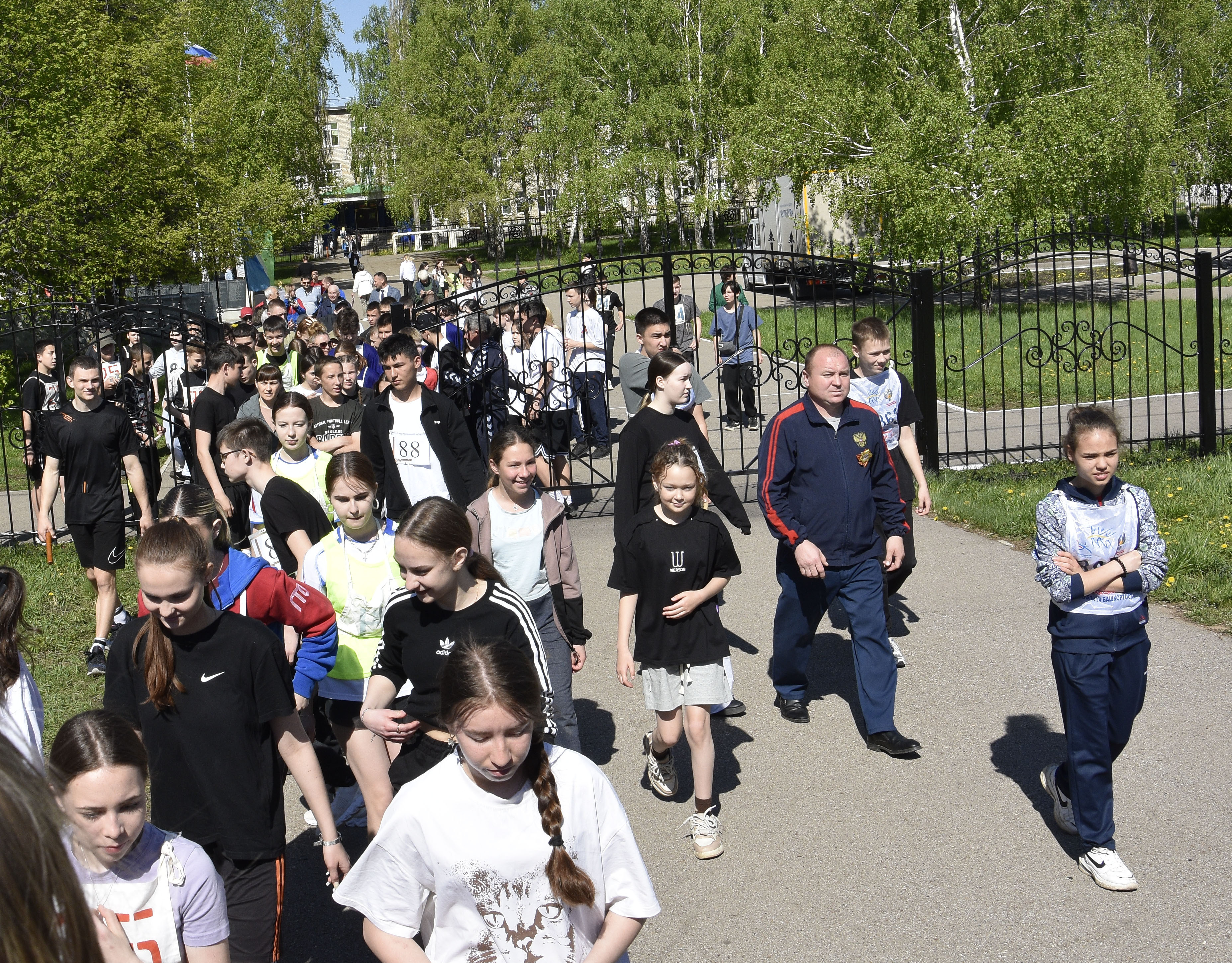 В Стерлитамакском районе прошла традиционная легкоатлетическая эстафета