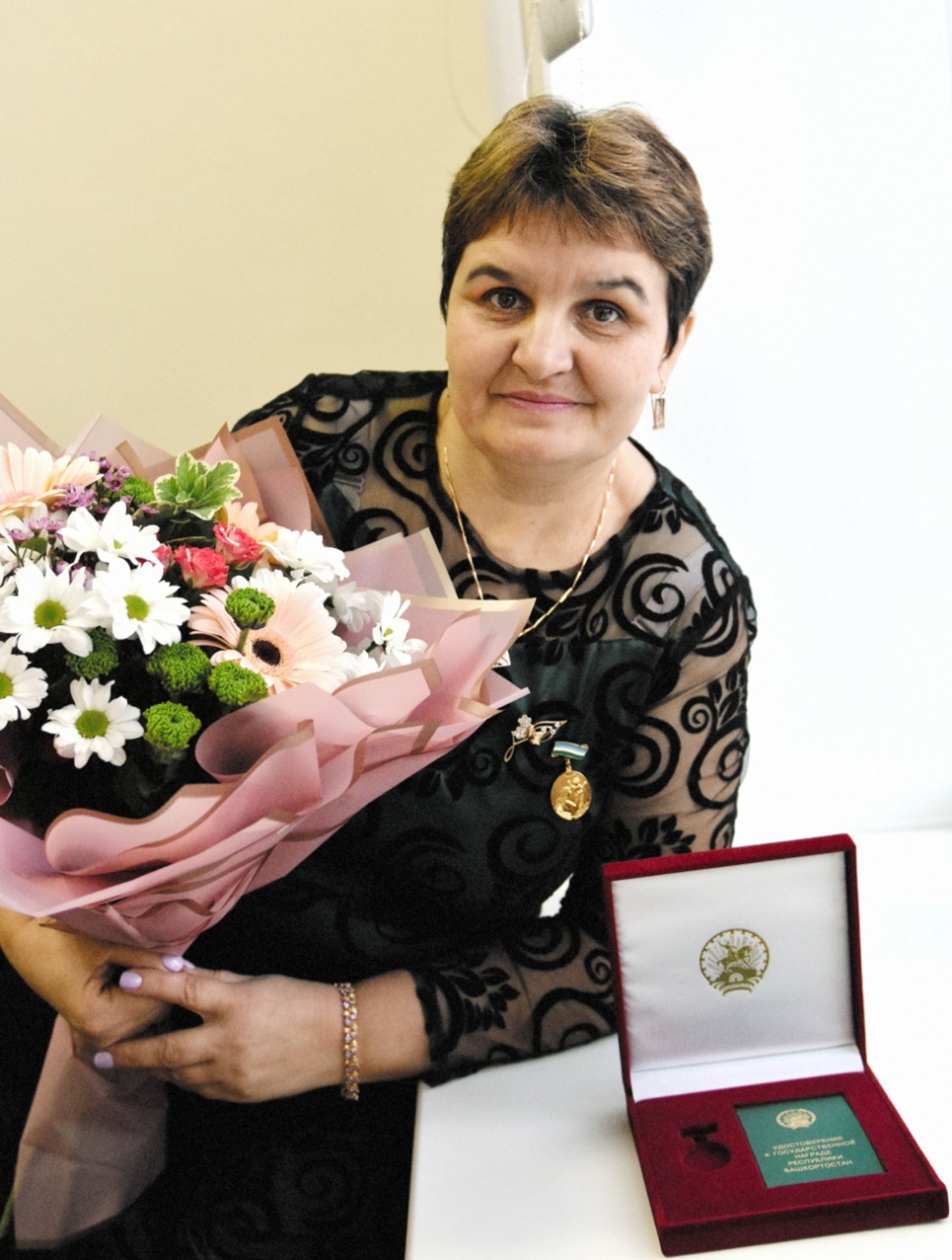Жительница Стерлитамакского района награждена медалью "Материнская слава"