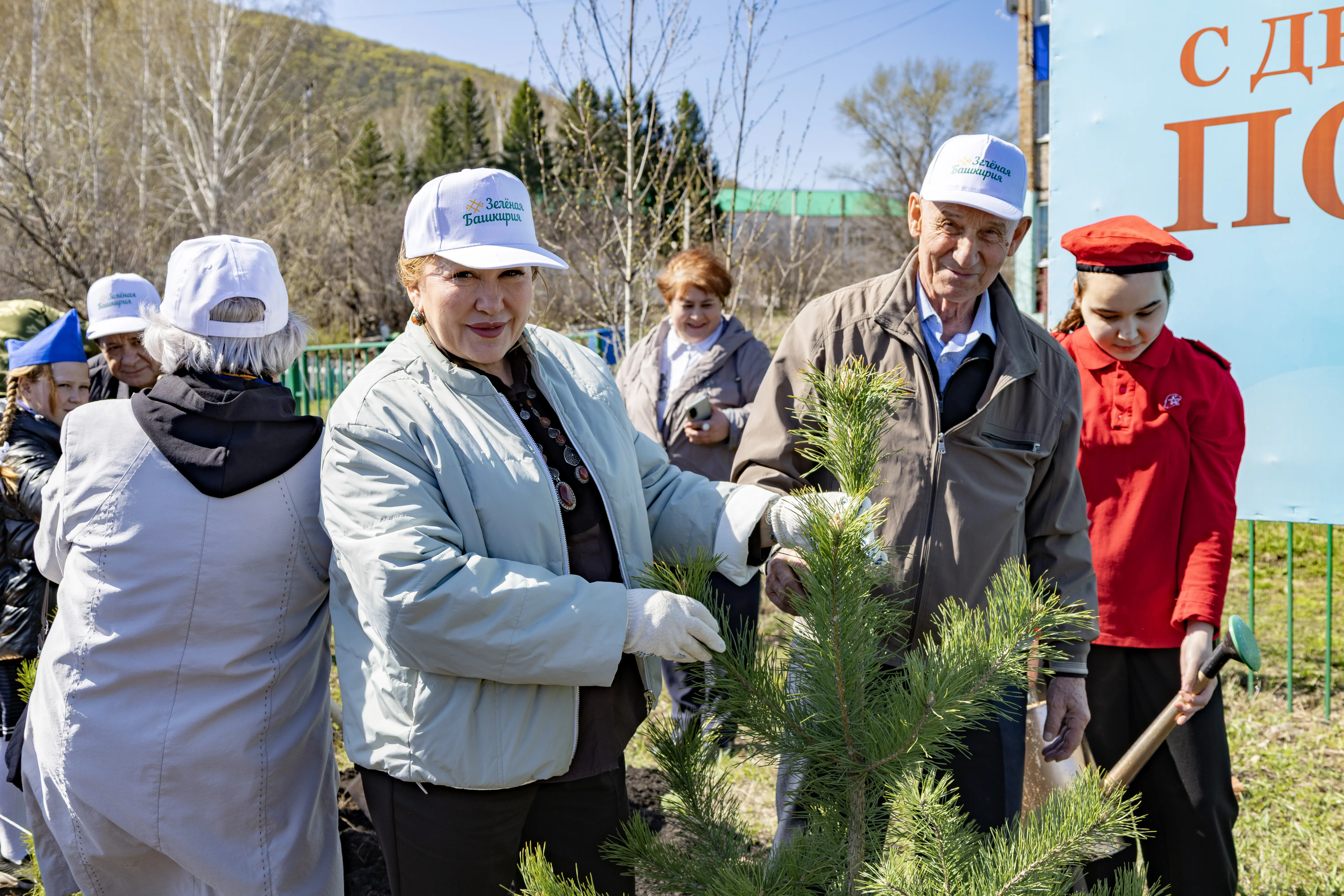 В Стерлитамакском районе появилась новая тематическая аллея