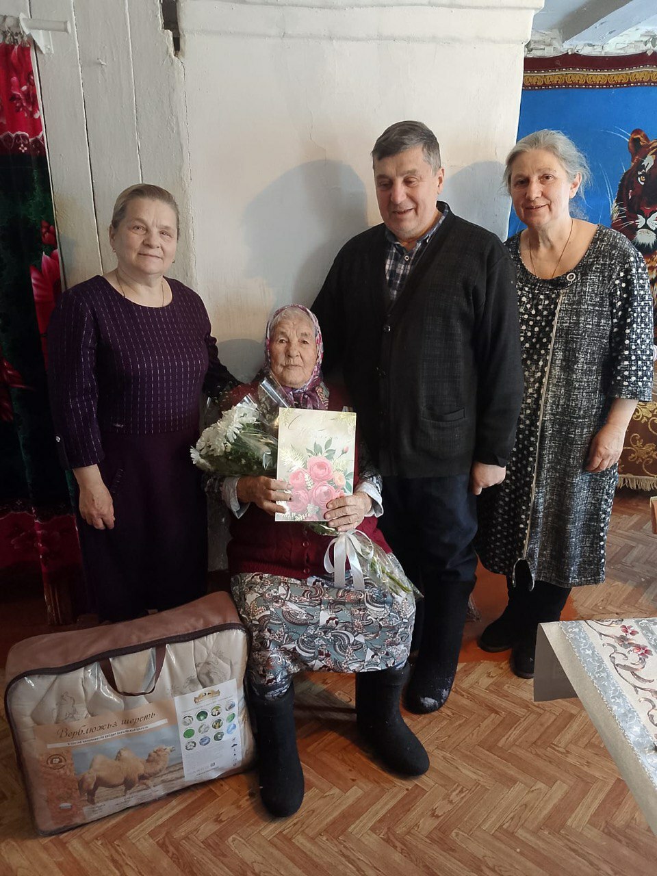В Стерлитамакском районе отмечают 100-летний юбилей сельчанки