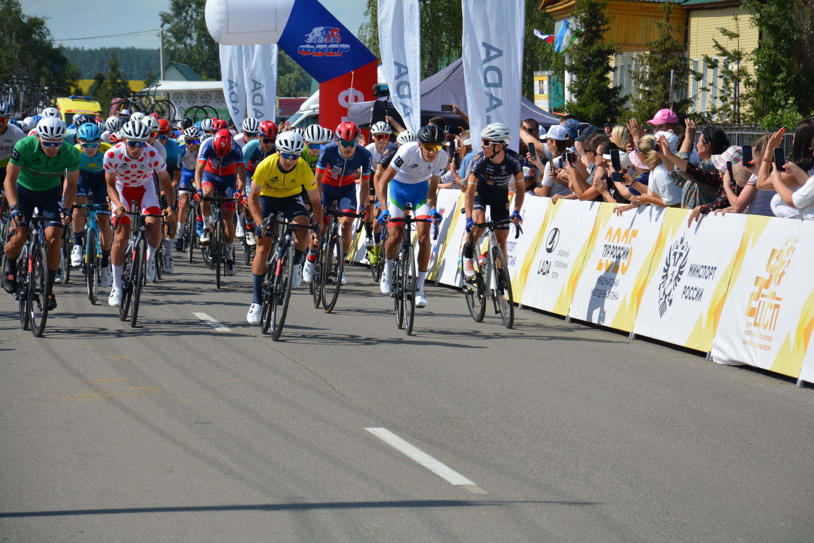 «Тур России» в Кармаскалинском районе