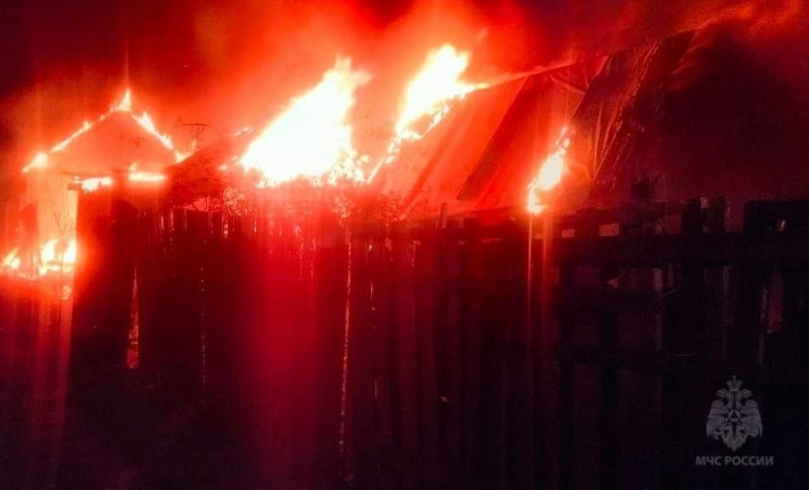 В одном из СНТ Стерлитамакского района сгорели садовые дома