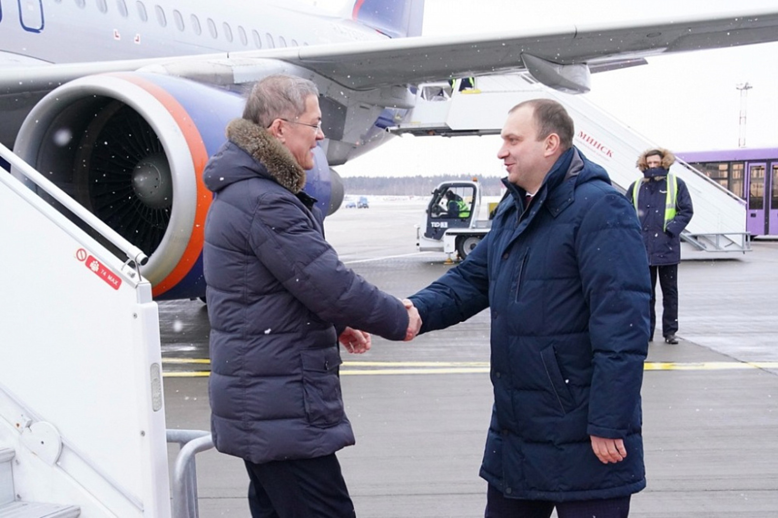 Глава Башкирии Радий Хабиров прибыл в Минск