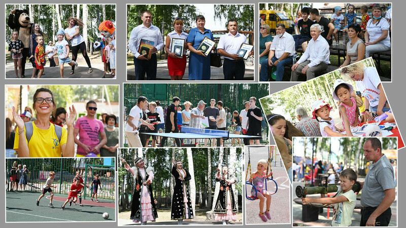 Знаменательное событие для жителей и гостей района - открытие парка "Юбилейный" в селе Новая Отрадовка