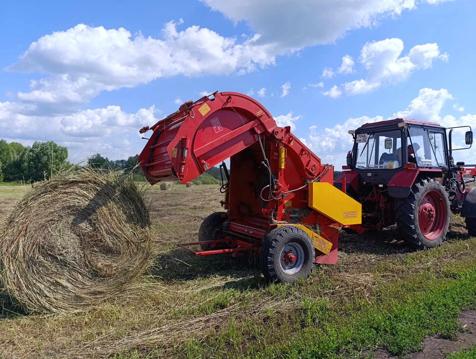 В Стерлитамакском районе набирает обороты сенокосная страда