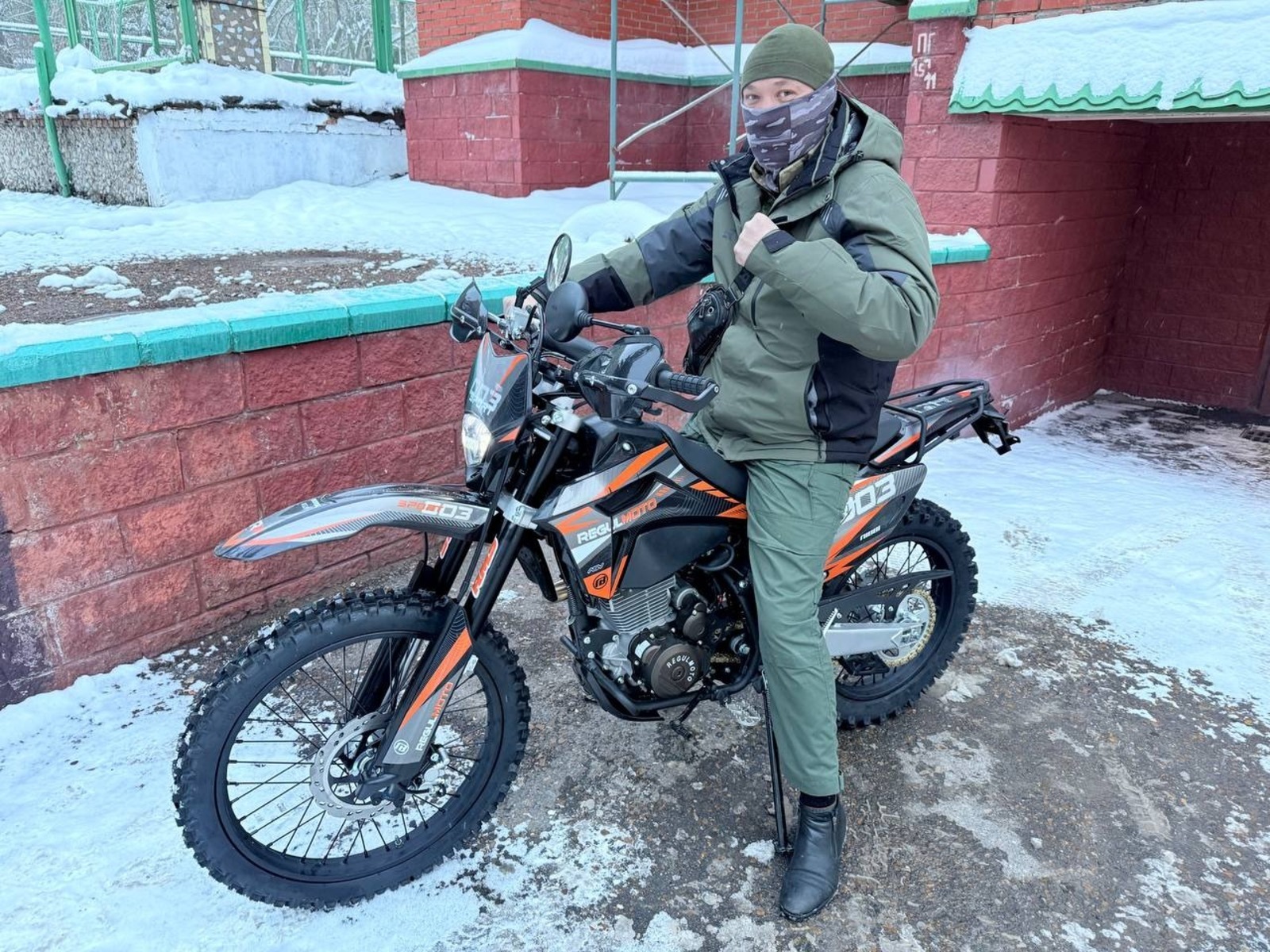 Участнику СВО из Уфы преподнесли новогодний подарок