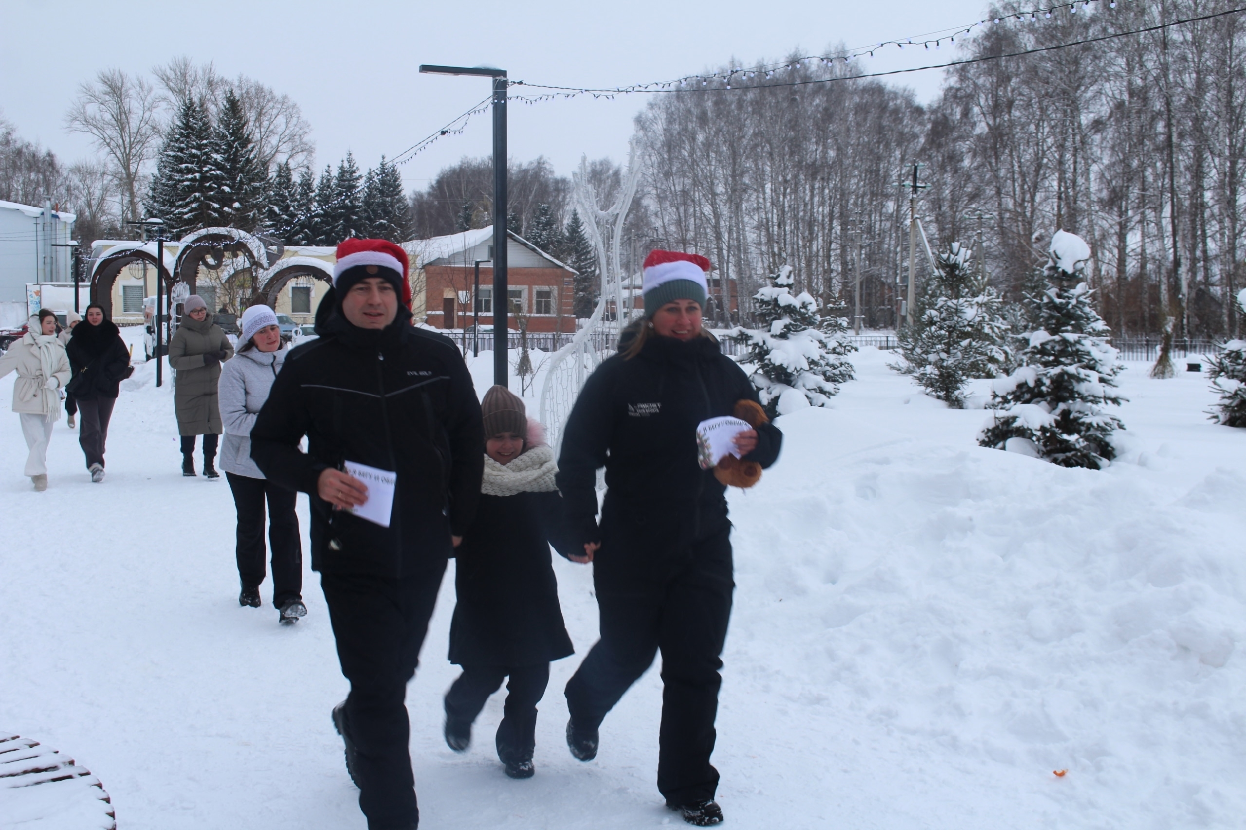 В Стерлитамакском районе прошёл новогодний «Забег обещаний»