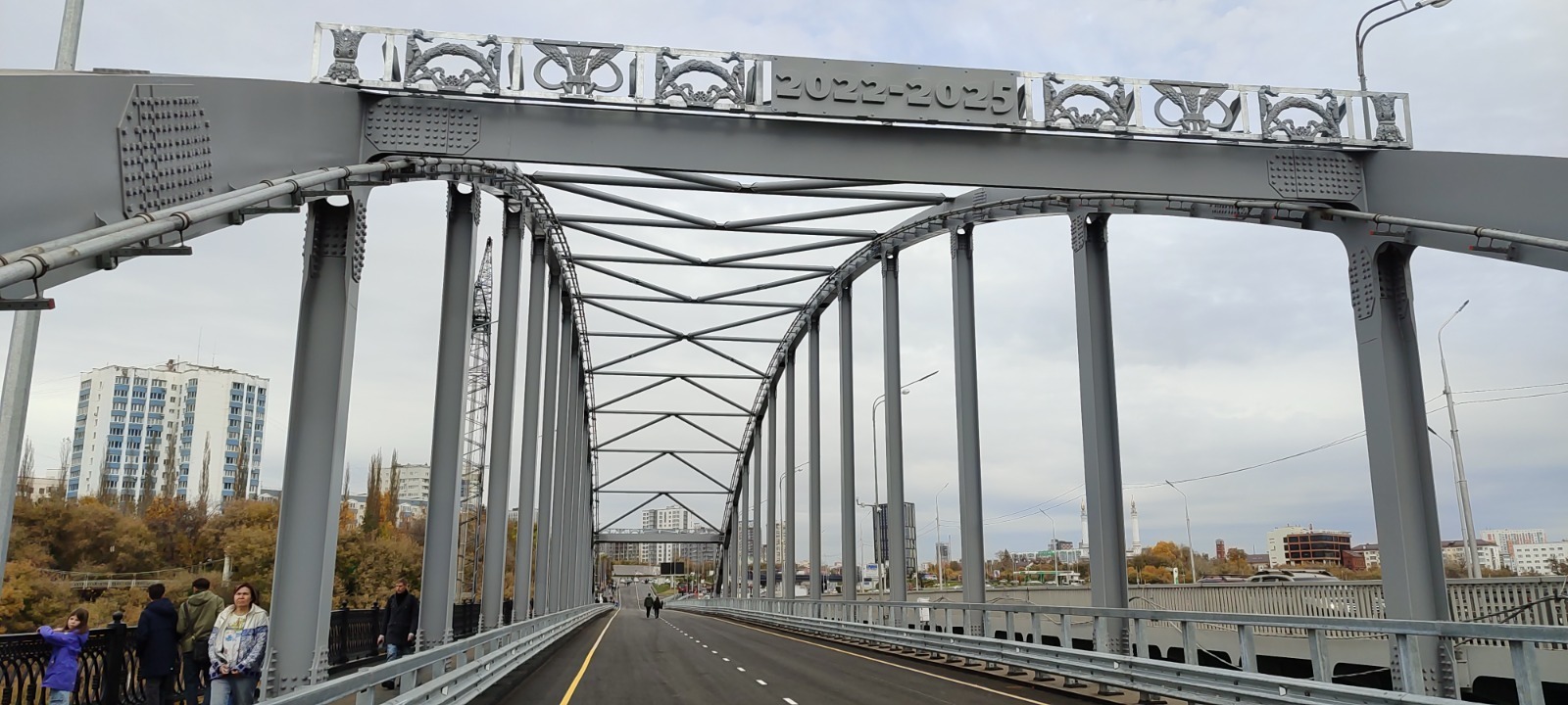В Уфе после трехлетней реконструкции открыли старый бельский мост