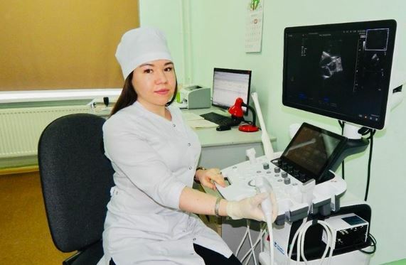 В Бакалинскую больницу поступил новый УЗИ-аппарат