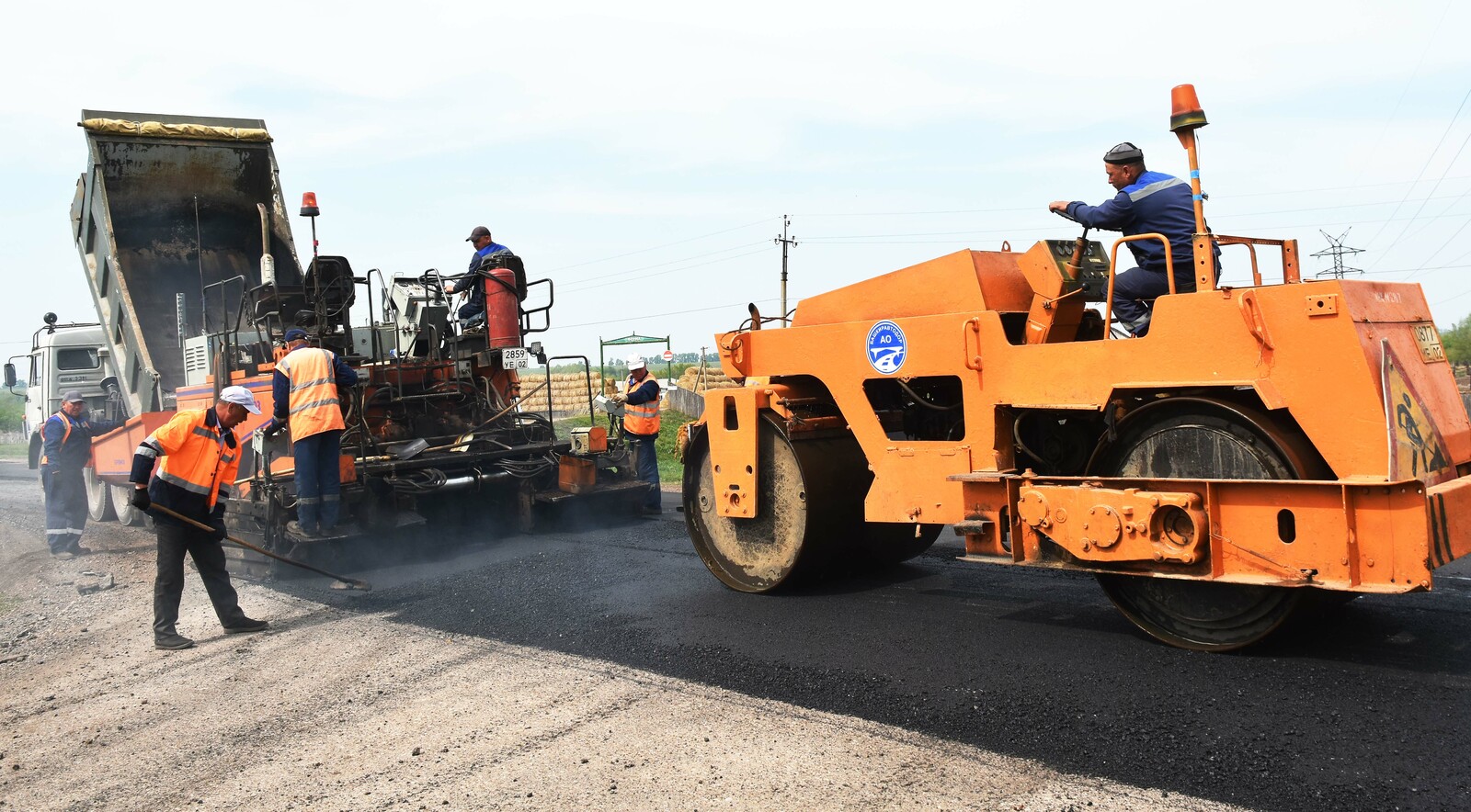 В Стерлитамакском районе Башкирии обновили дорогу в одном из населённых пунктов