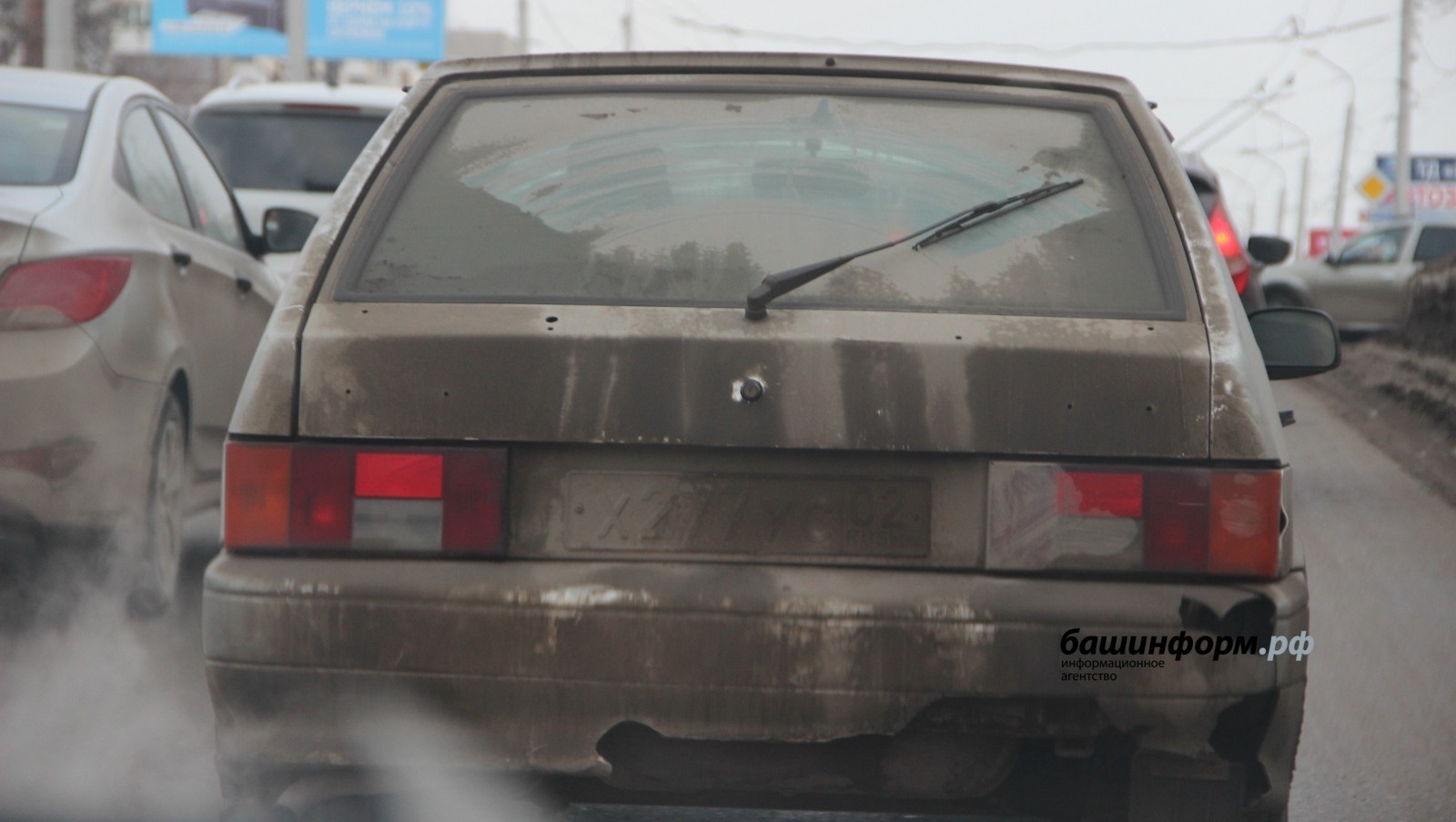 В Башкирии водителей будут наказывать за грязные и подложные госномера