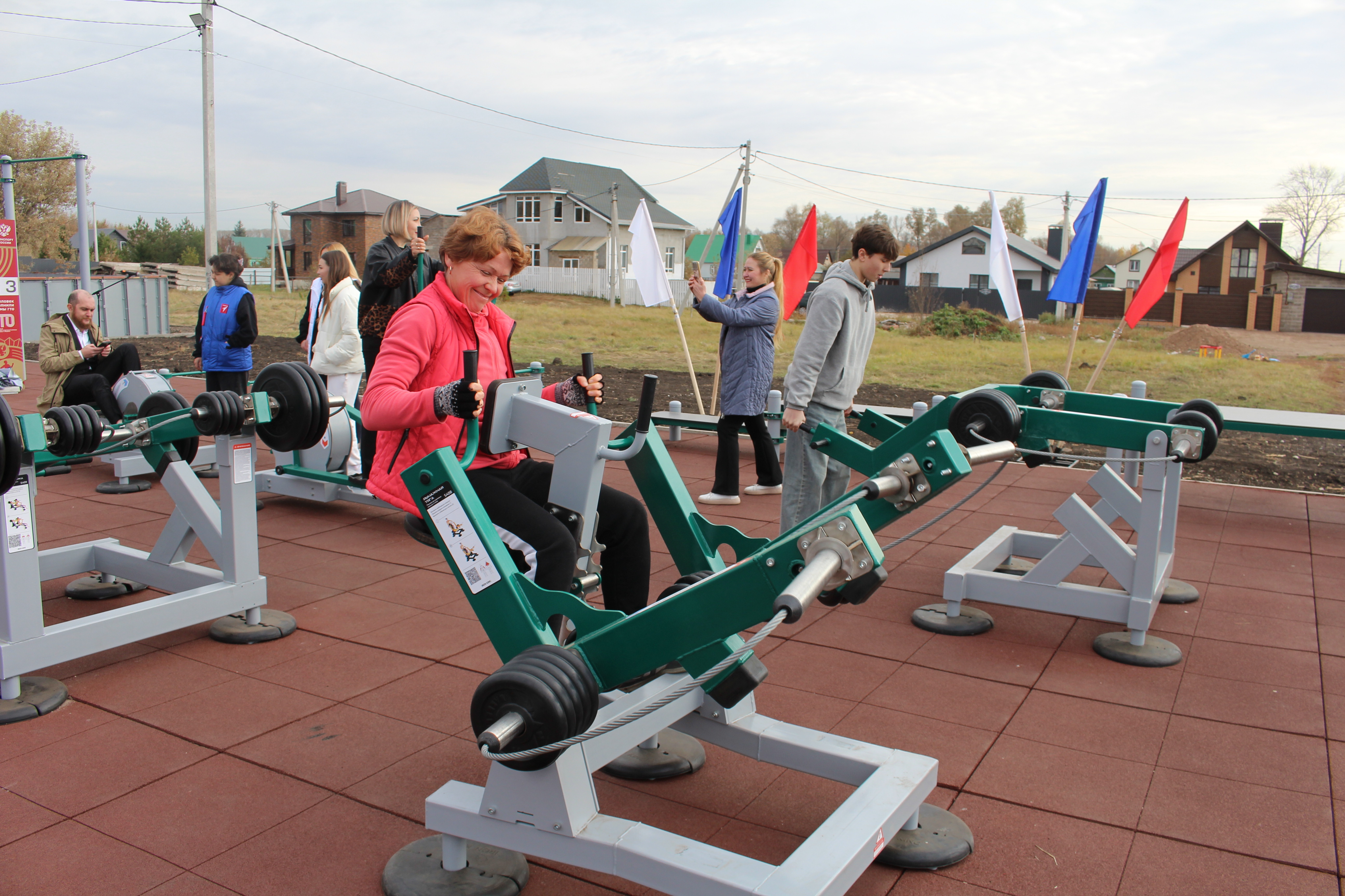 В Стерлитамакском районе торжественно открыта площадка ГТО