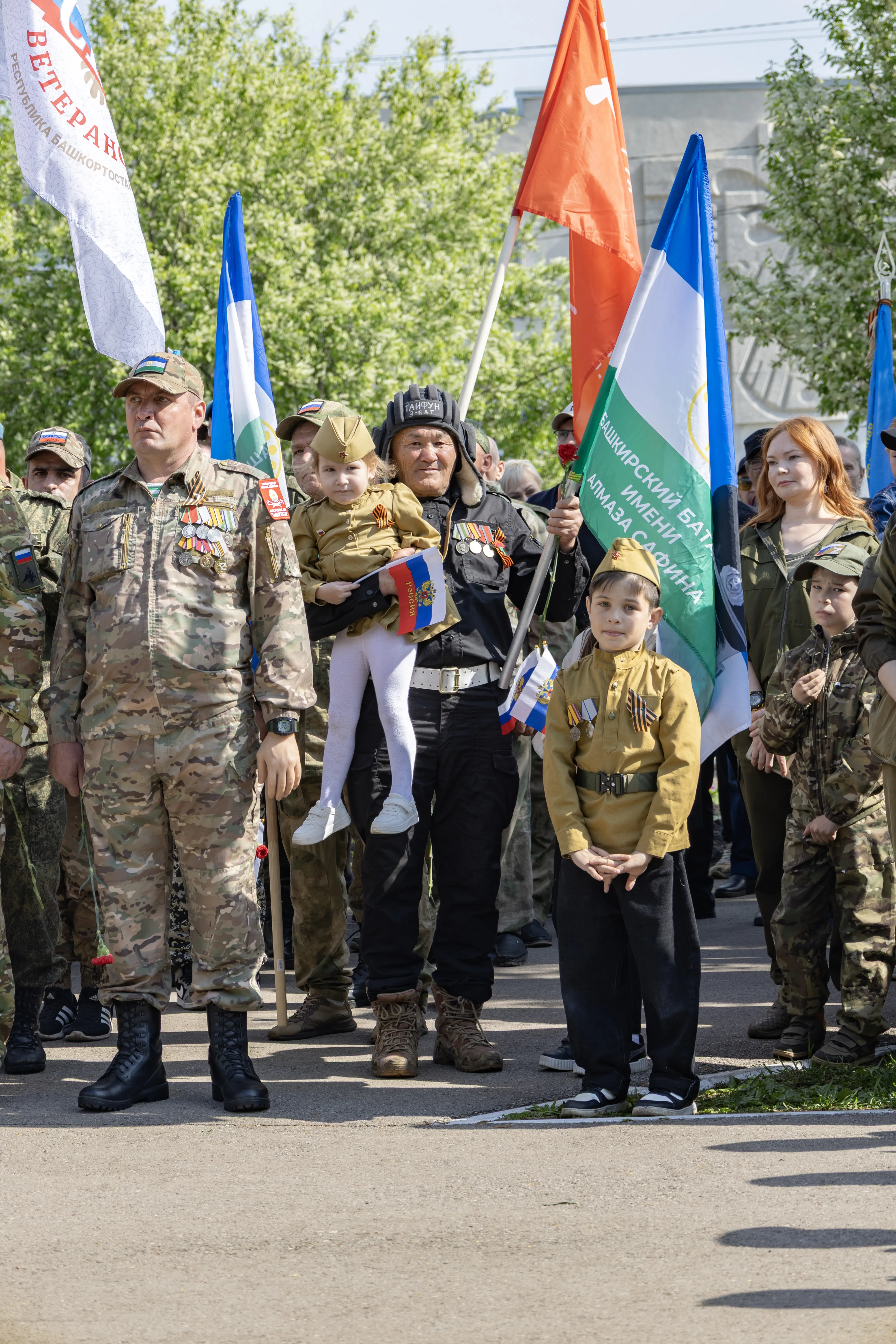 В Стерлитамакском районе в День Победы состоялся торжественный митинг