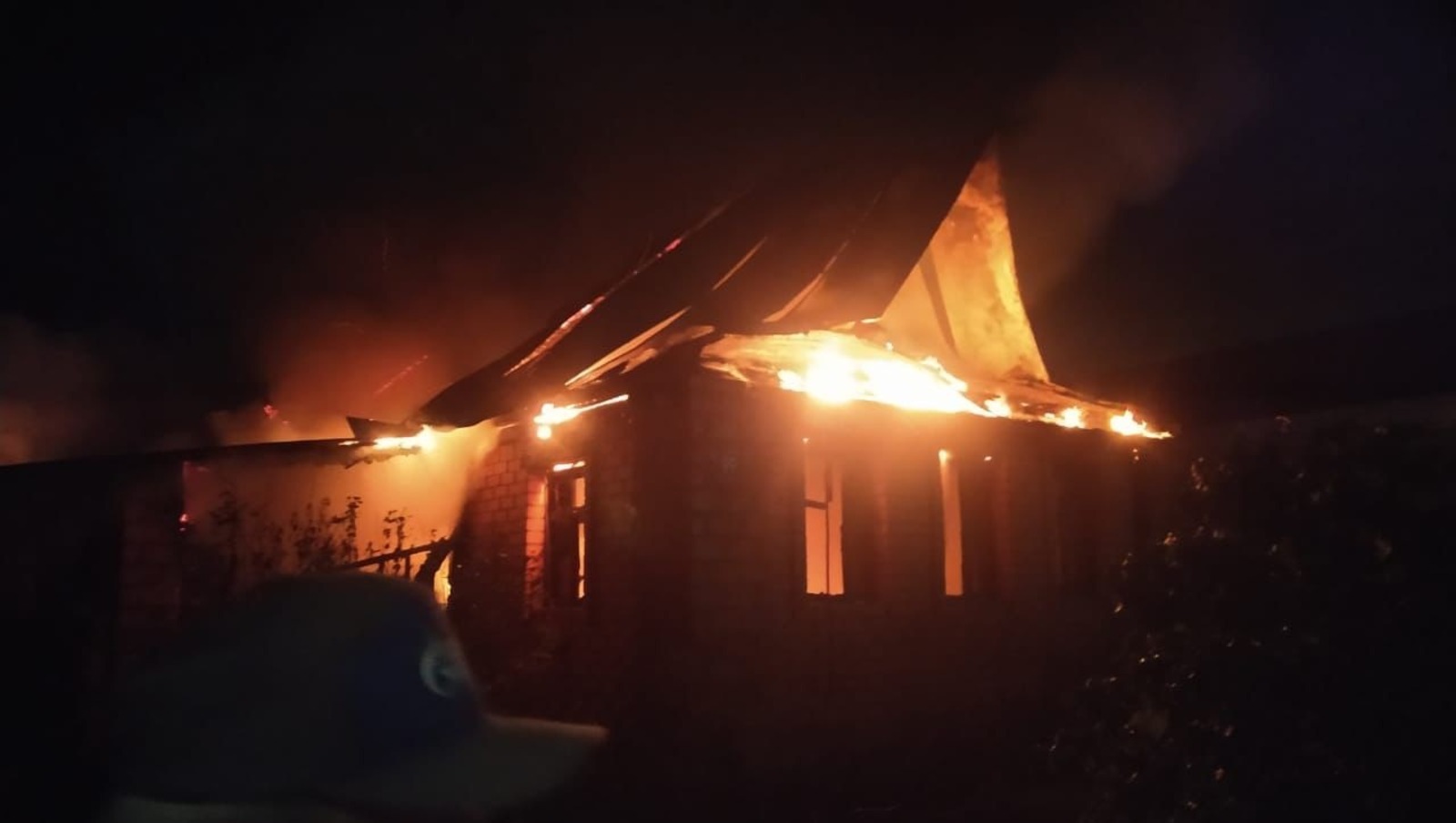 Житель Стерлитамакского района едва не погиб в "огненной ловушке"