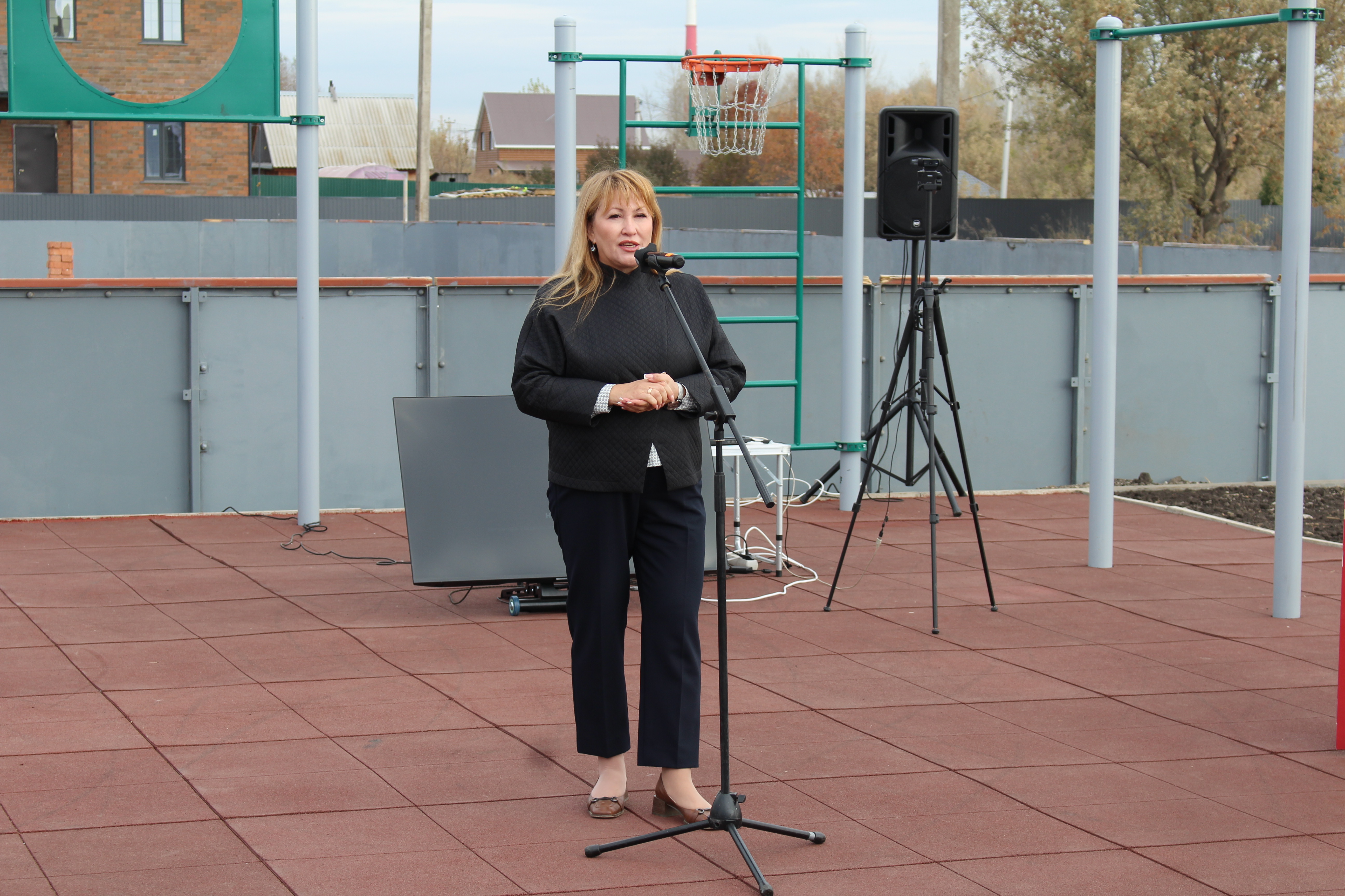 В Стерлитамакском районе торжественно открыта площадка ГТО