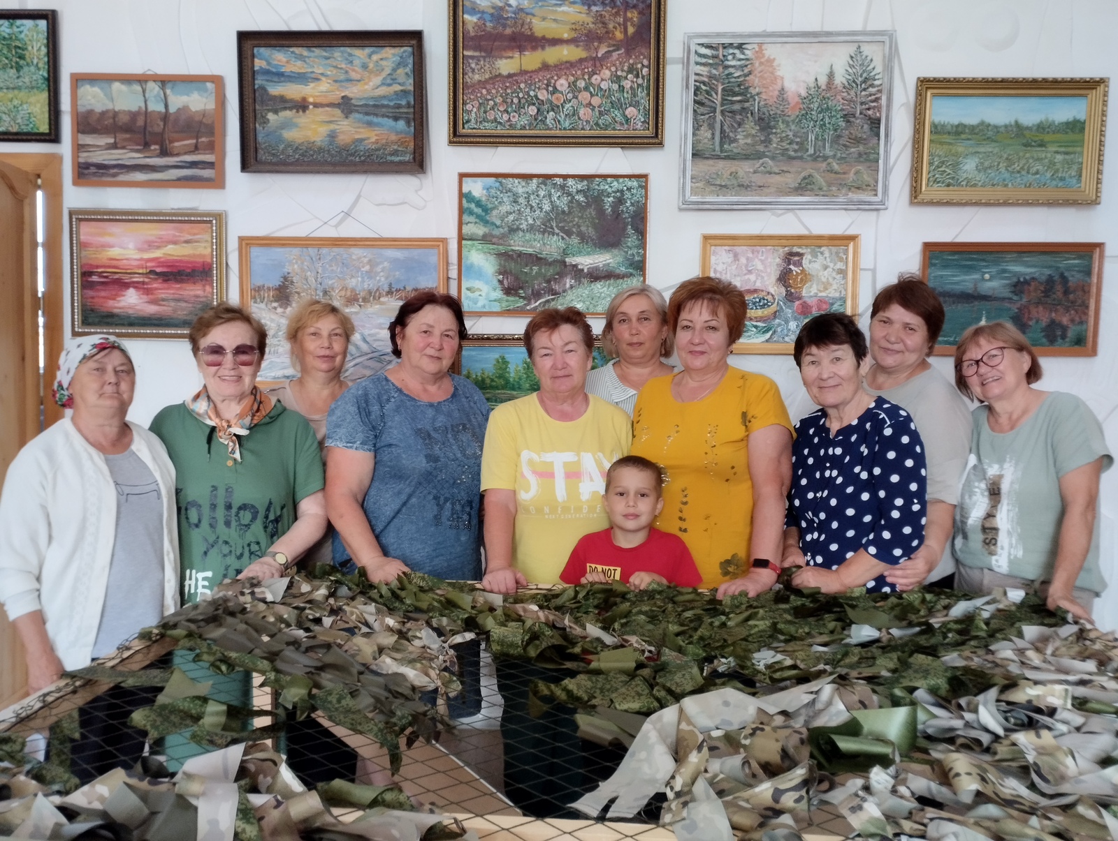 Радкция газеты побывали в селе Буриказганово и пообщались с волонтёрами