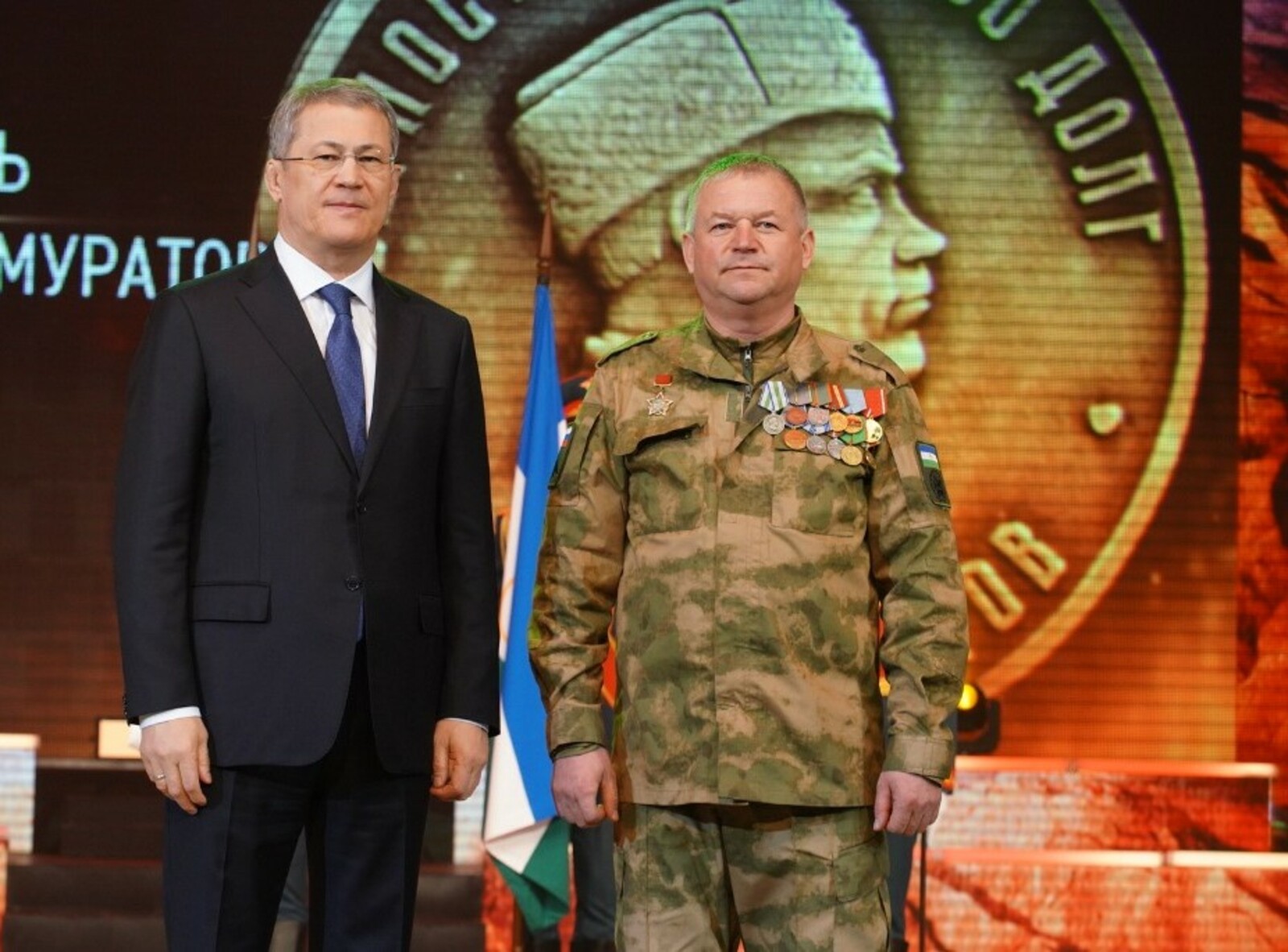 Ветеран афганской войны из Стерлитамакского района награждён медалью генерала Шаймуратова