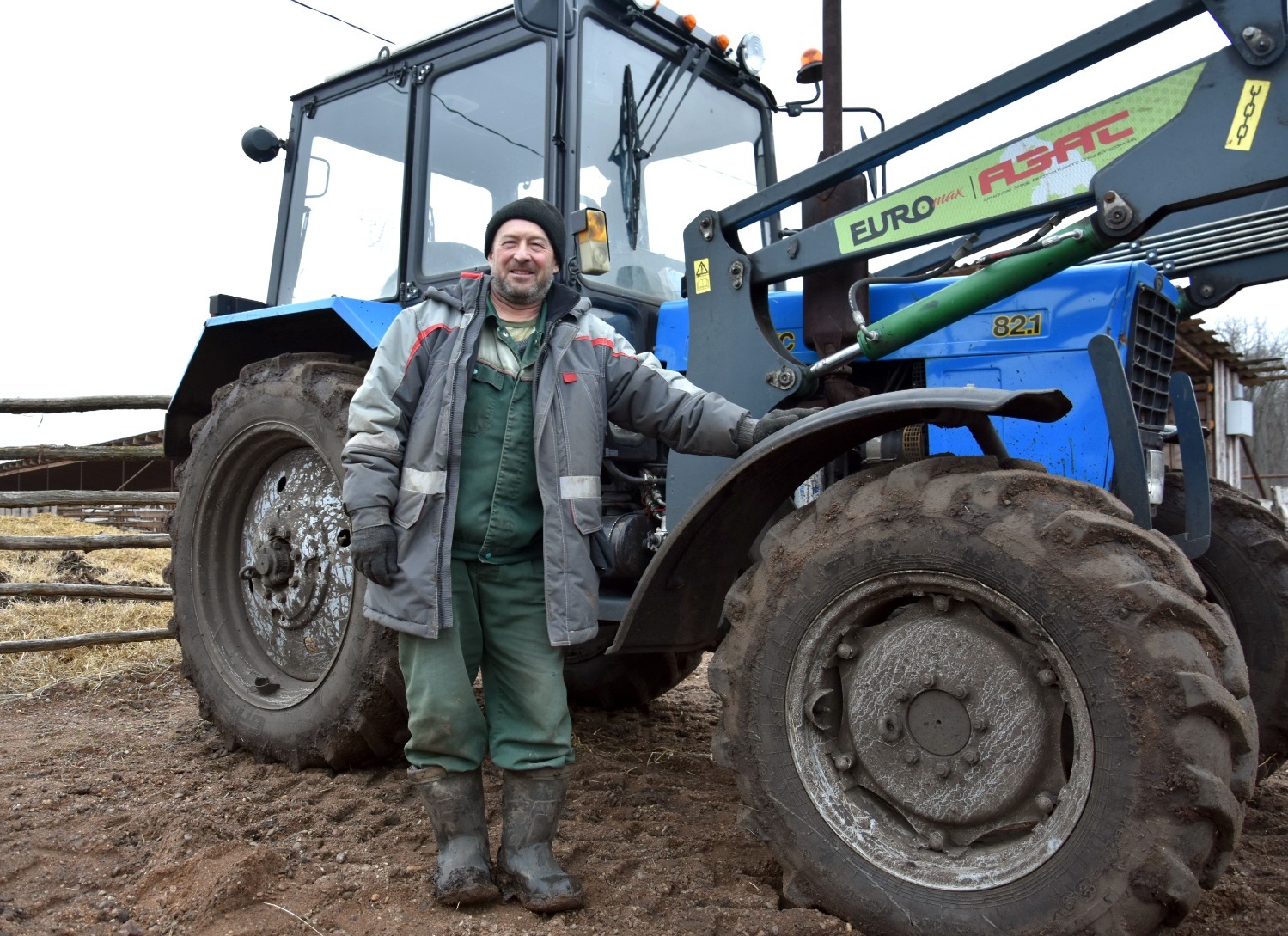 Азат Ярмухаметов и его новенький «железный конь»