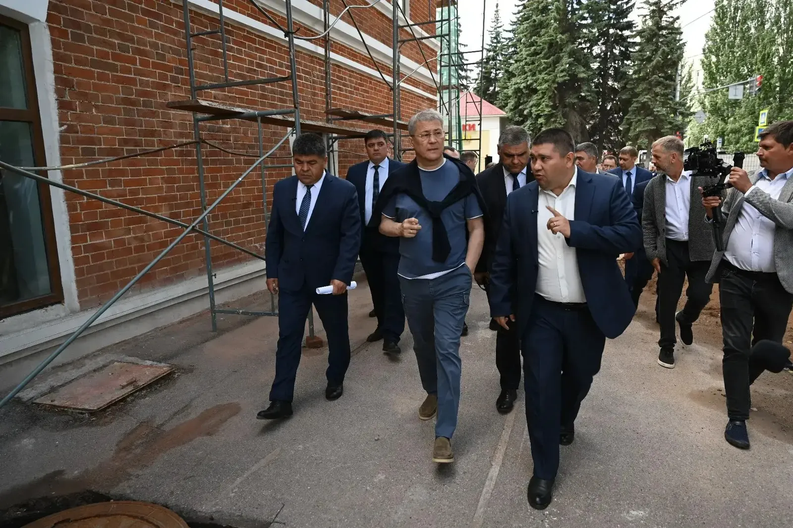 Глава Башкирии рассказал, как идет реконструкция центра Уфы