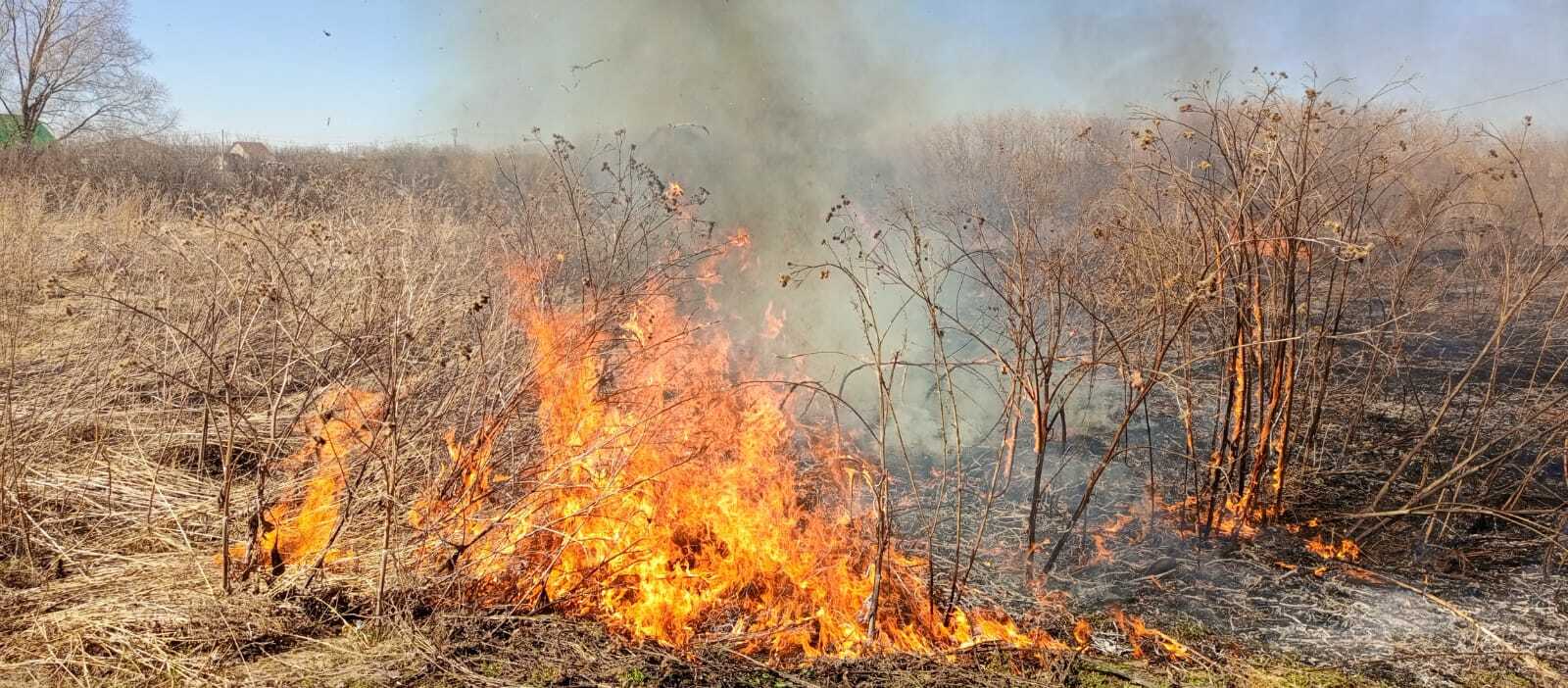 В Стерлитамакском районе на минувшей неделе произошло 8 пожаров