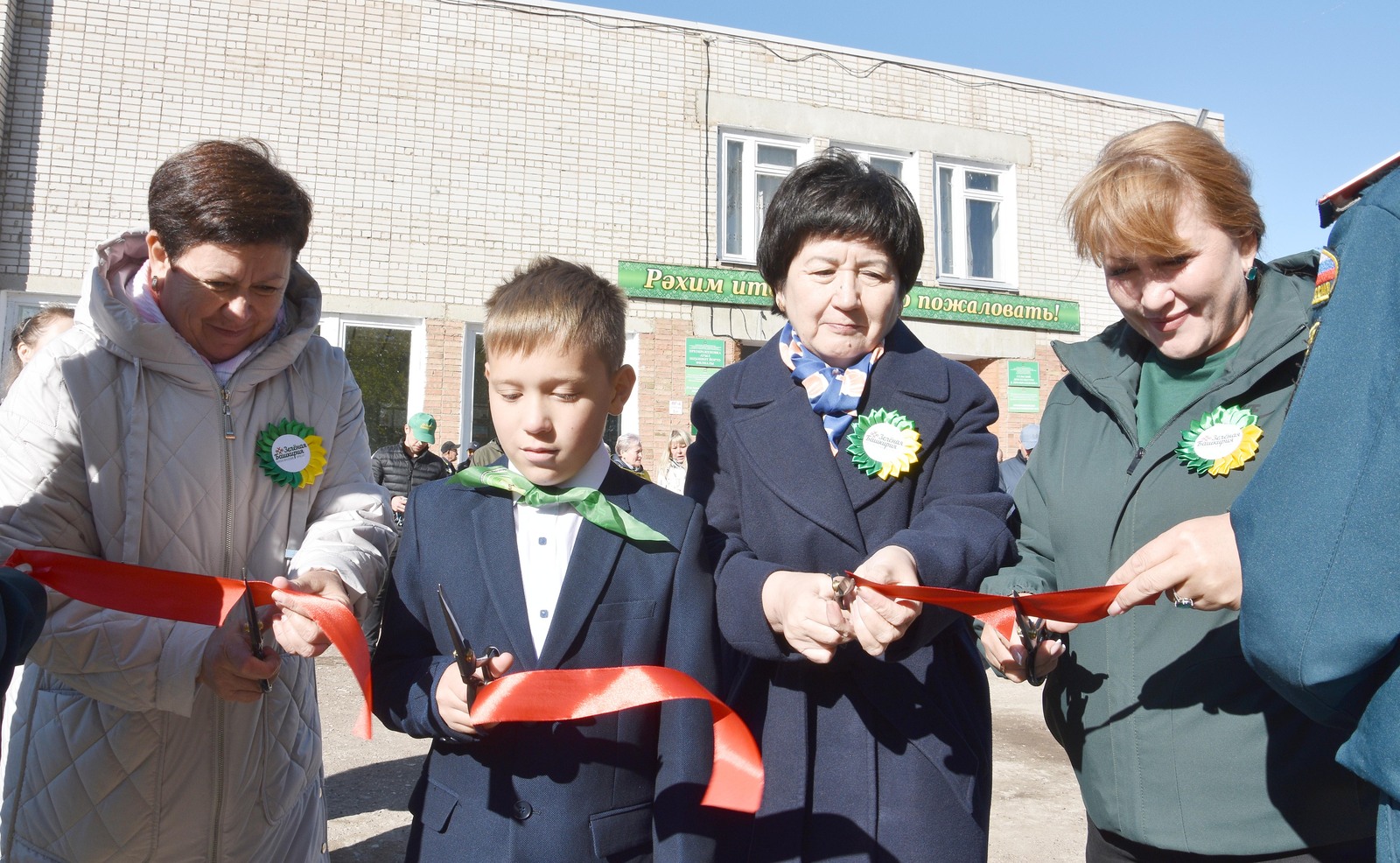 В Башкирии открылся новый сквер отдыха